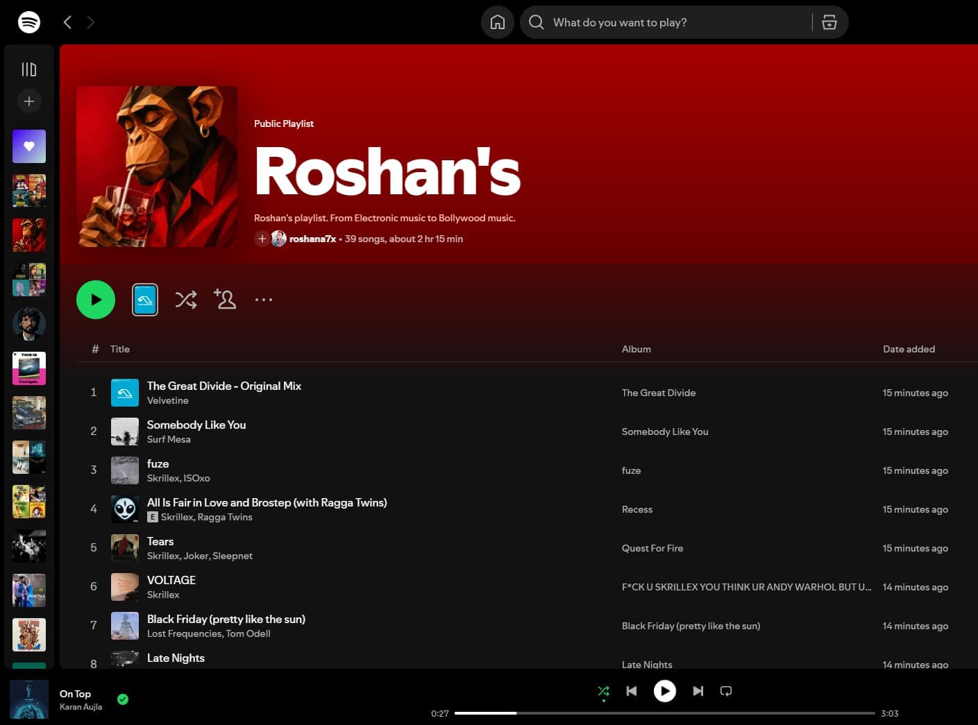 Spotify Playlist